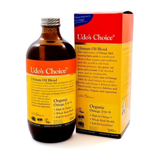 Ultimate Oil Omega Supplement Gluten Free, ORGANIC