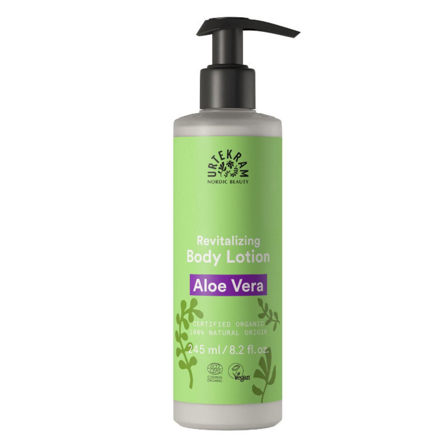 Organic Aloe Vera Body Lotion in 250ml from Urtekram