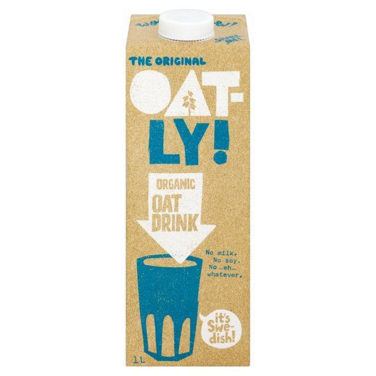 Organic Classic Oat Drink dairy free in 1l from Oatly