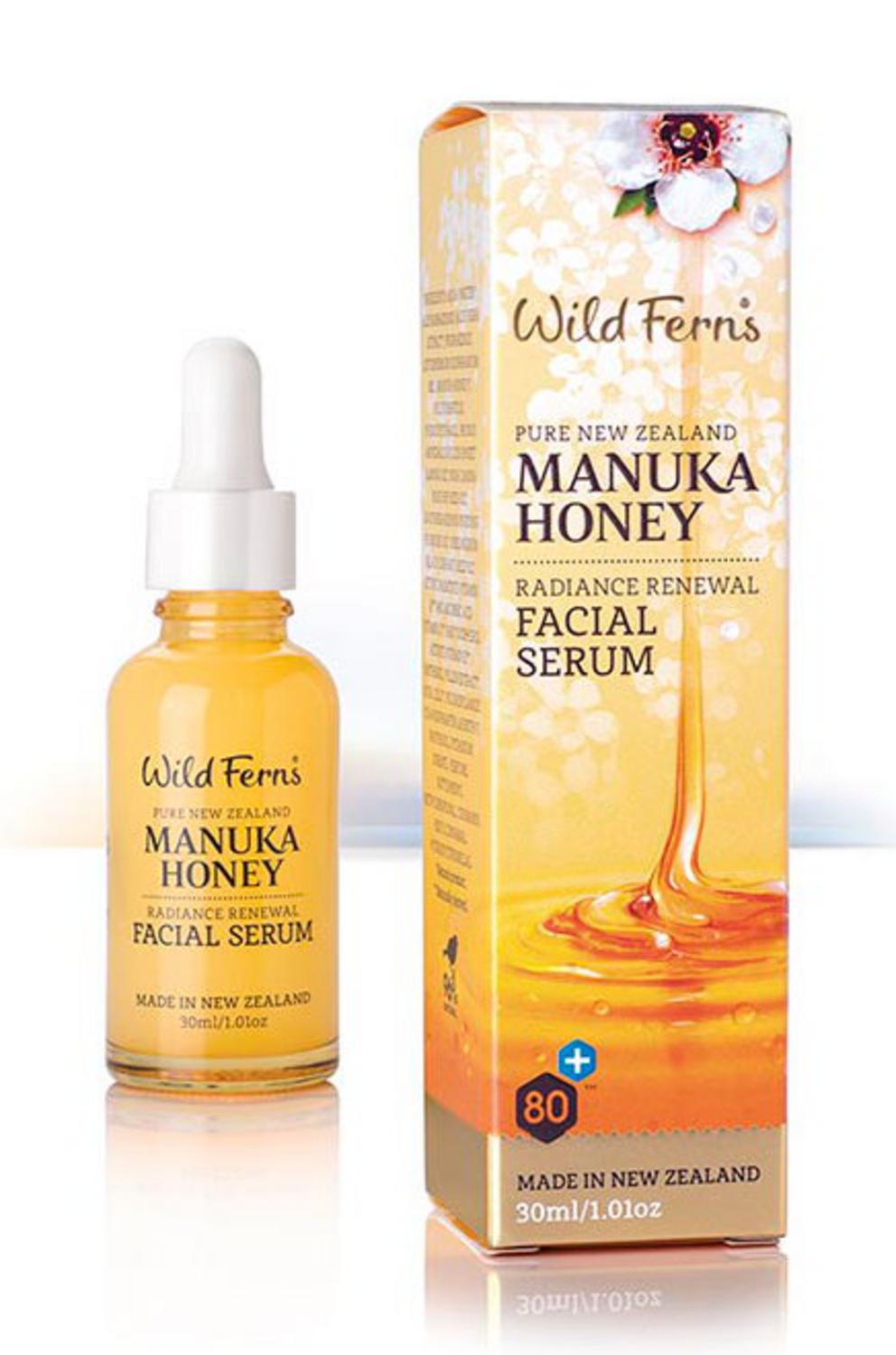 honey manuka serum facial wild ferns 30ml realfoods