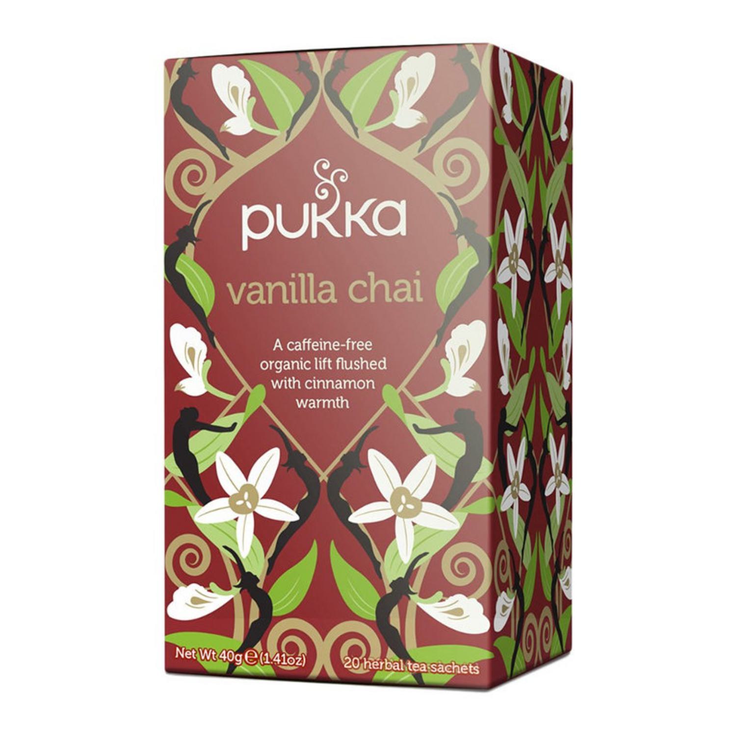 Organic Vanilla Chai Tea in 20bags from Pukka
