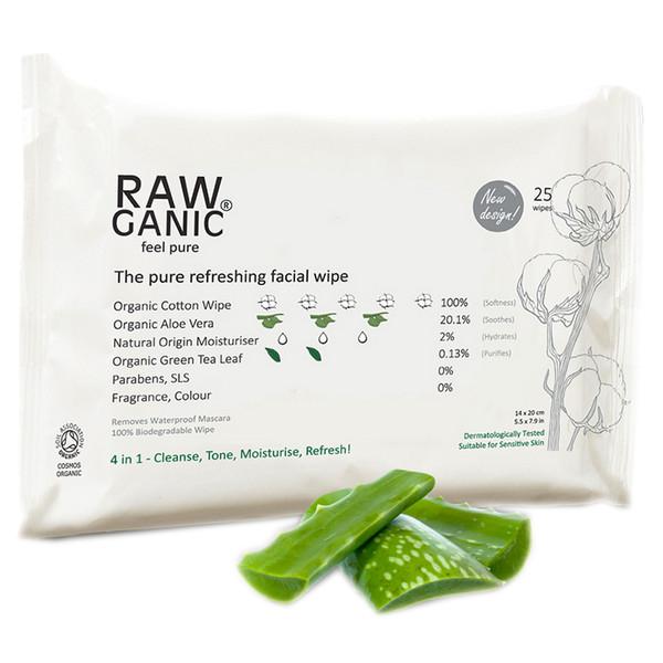 Refreshing Cleansing Wipes 4 in 1 ORGANIC