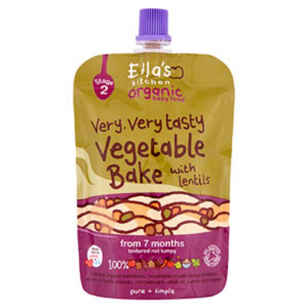 Vegetable & Lentil Baby Food Bake ORGANIC