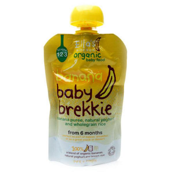 Baby Brekkie Banana Baby Food ORGANIC
