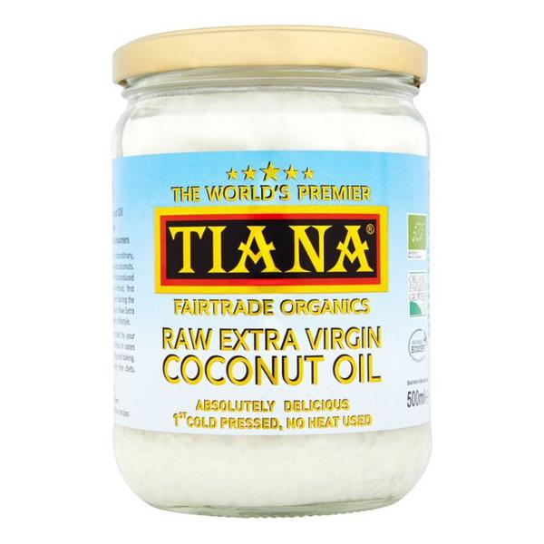 Raw Virgin Coconut Oil Cold Pressed FairTrade, ORGANIC