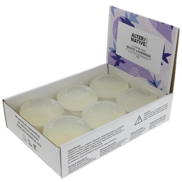 White Lavender Soap Vegan image 2