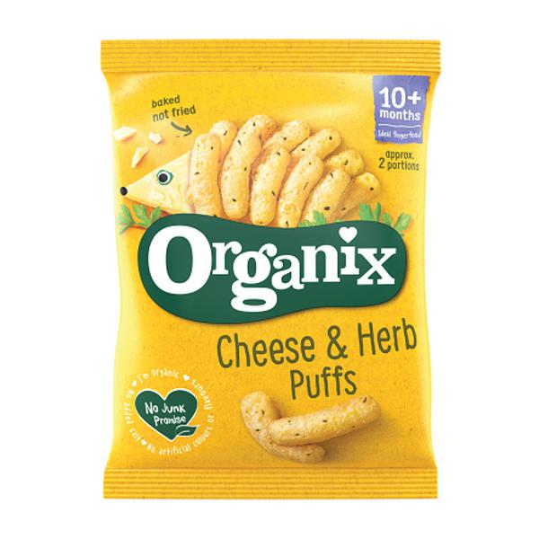 Cheese & Herb Puffs Gluten Free, ORGANIC