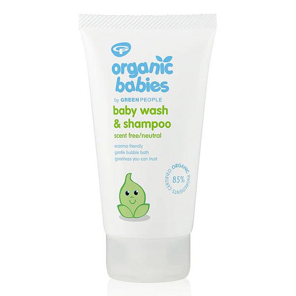 No Scent Baby Shampoo & Bodywash Vegan, ORGANIC