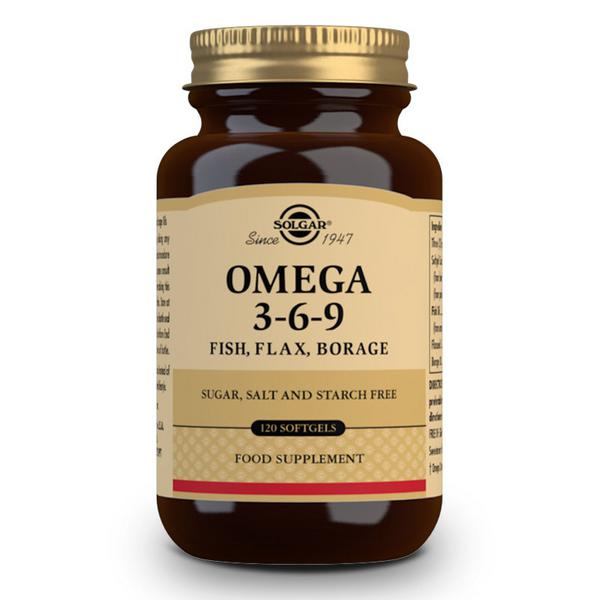 Omega 3-6-9 Supplement Fish,Flax & Borage 