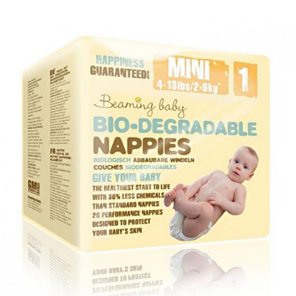 Biodegradable Nappies Mini 