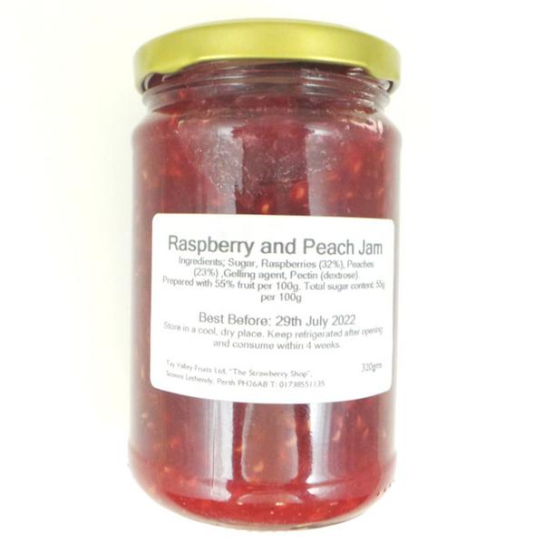 Raspberry & Peach Jam 