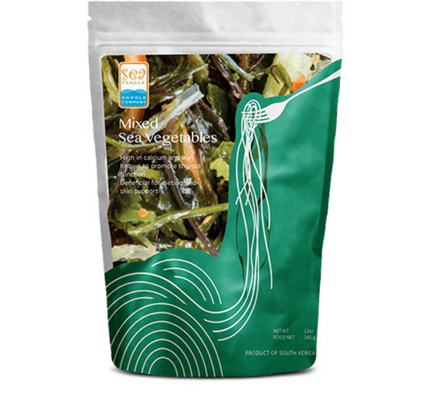 Mixed Sea Vegetables Raw in 170g from Sea Tangle
