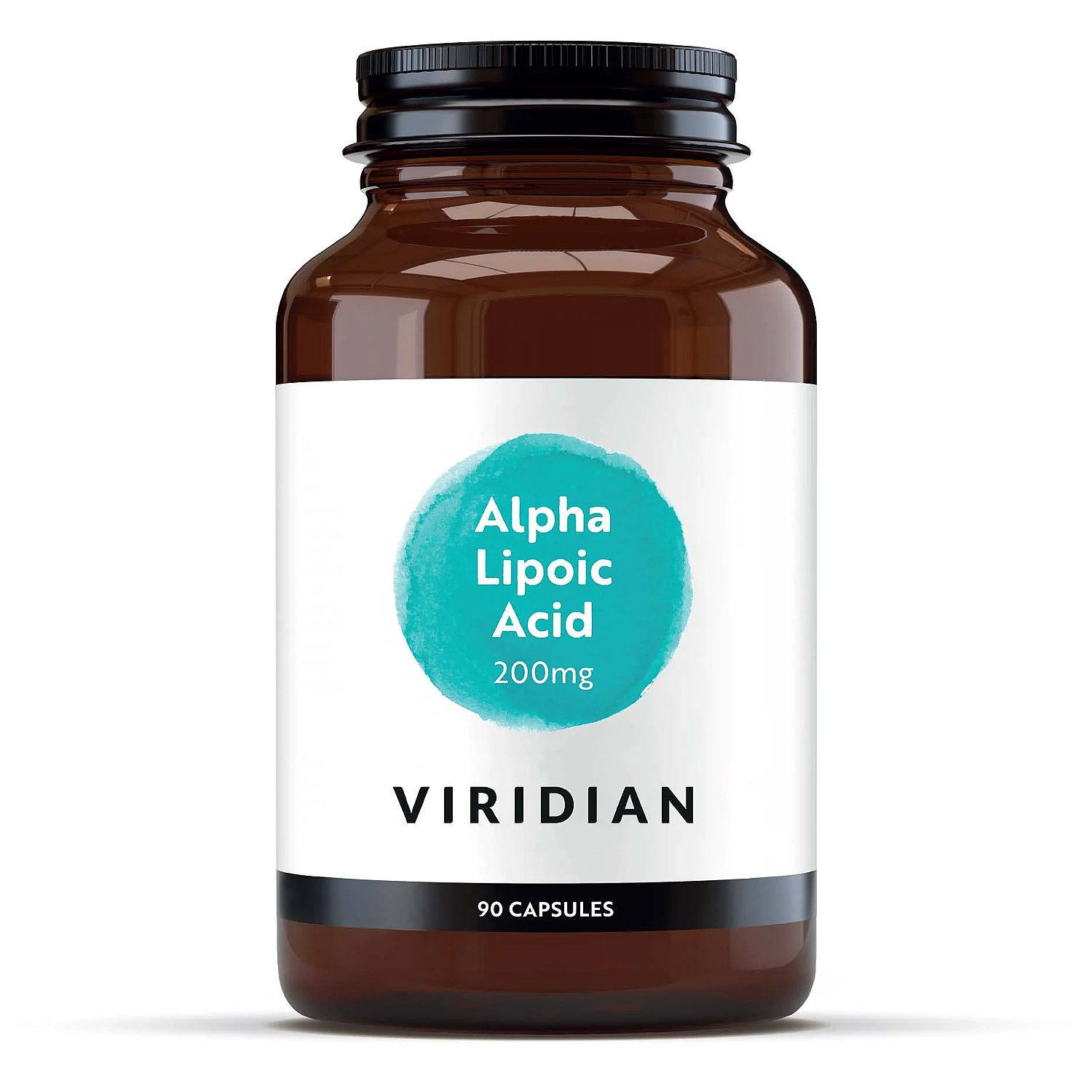 Alpha Lipoic Acid Antioxidants 200mg in 90vegcaps from Viridian