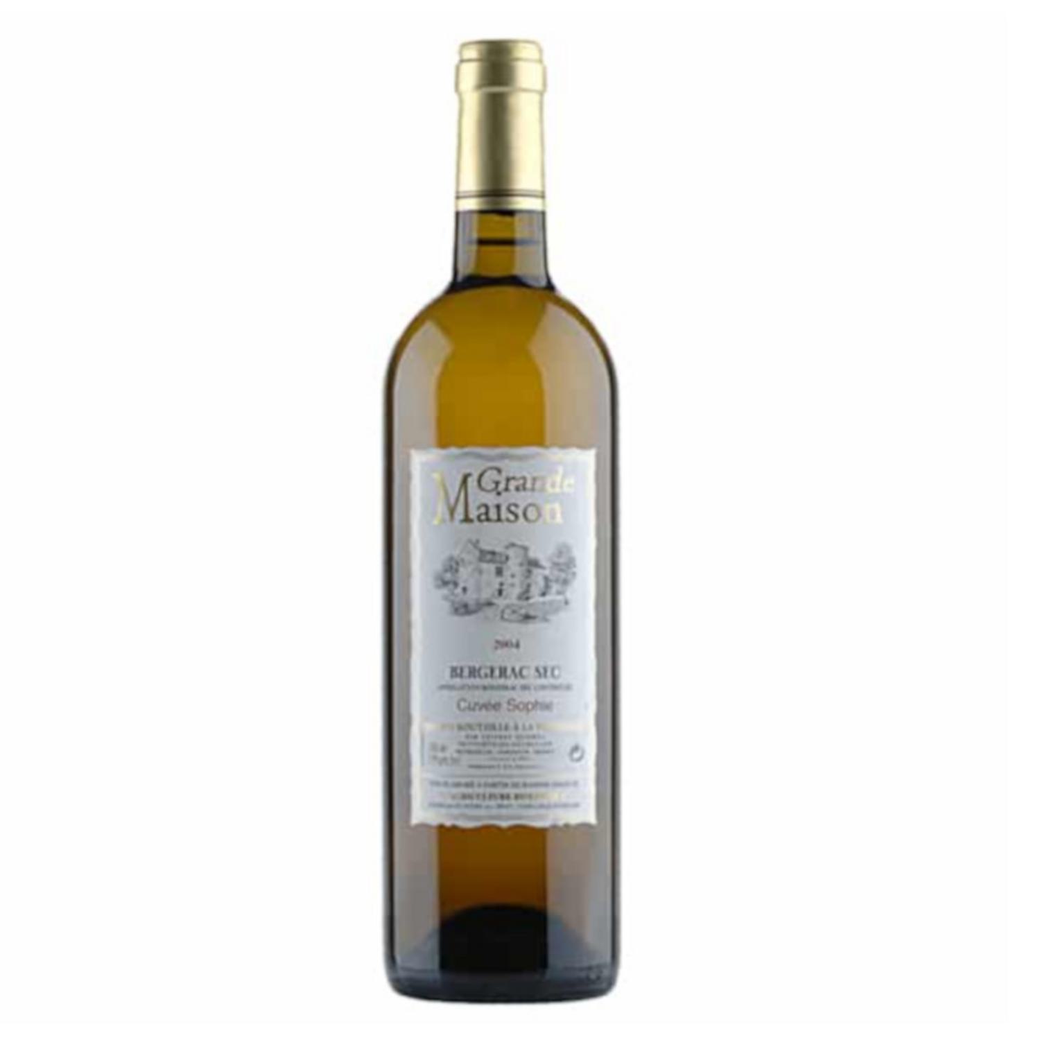 Organic White Wine Cuvee Sophie AC 13 in 75cl from Grande Maison