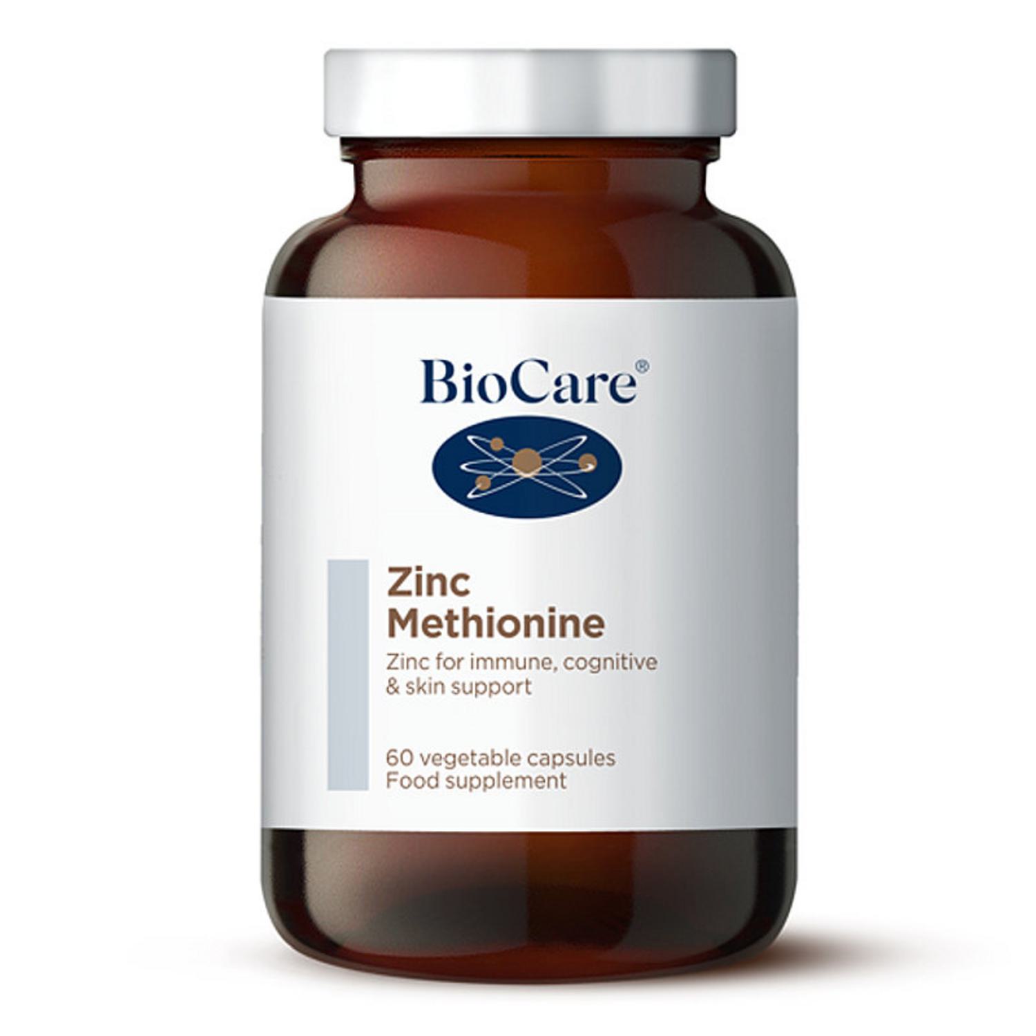 Zinc Methionine in 60vegcaps from BioCare