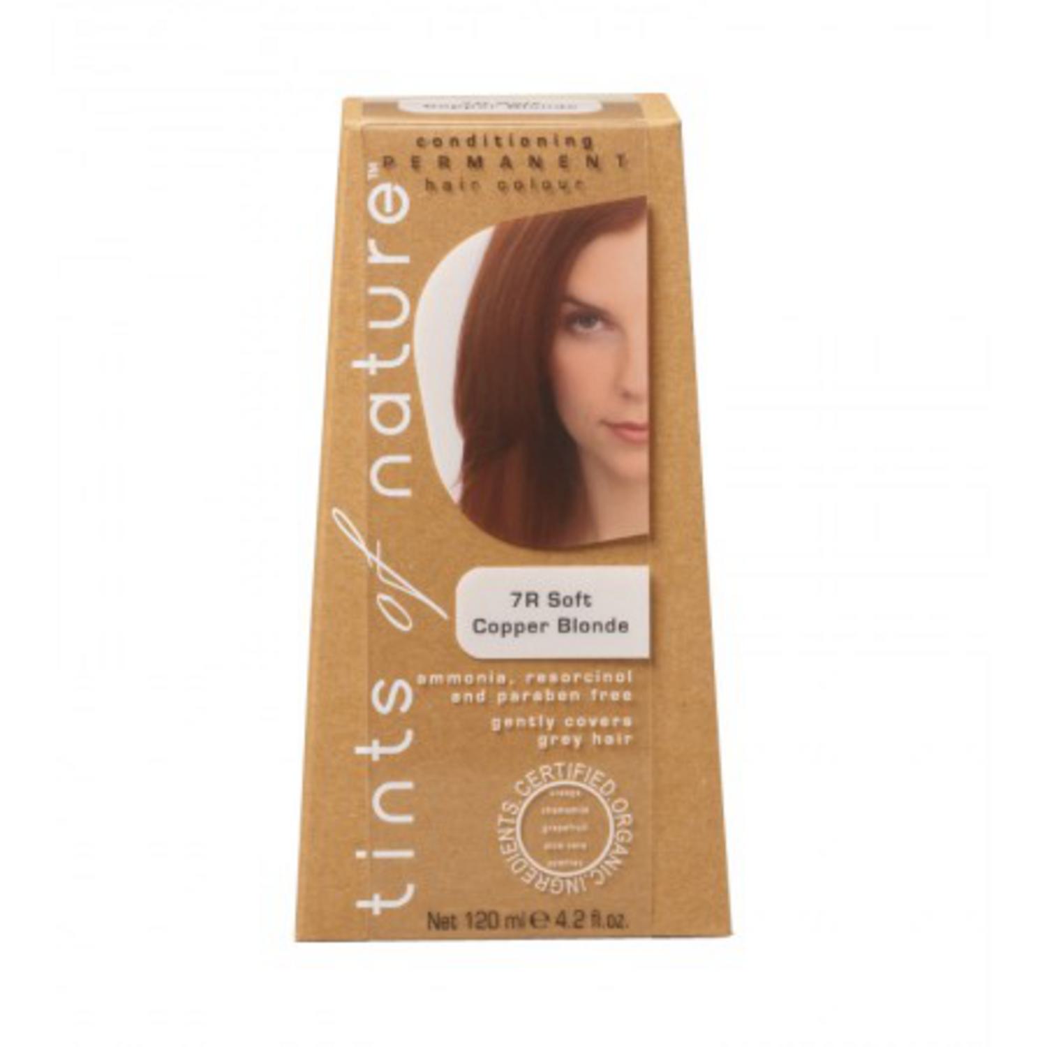 Soft Copper Blonde Hair Dye 7r In 120ml From Tints Of Nature