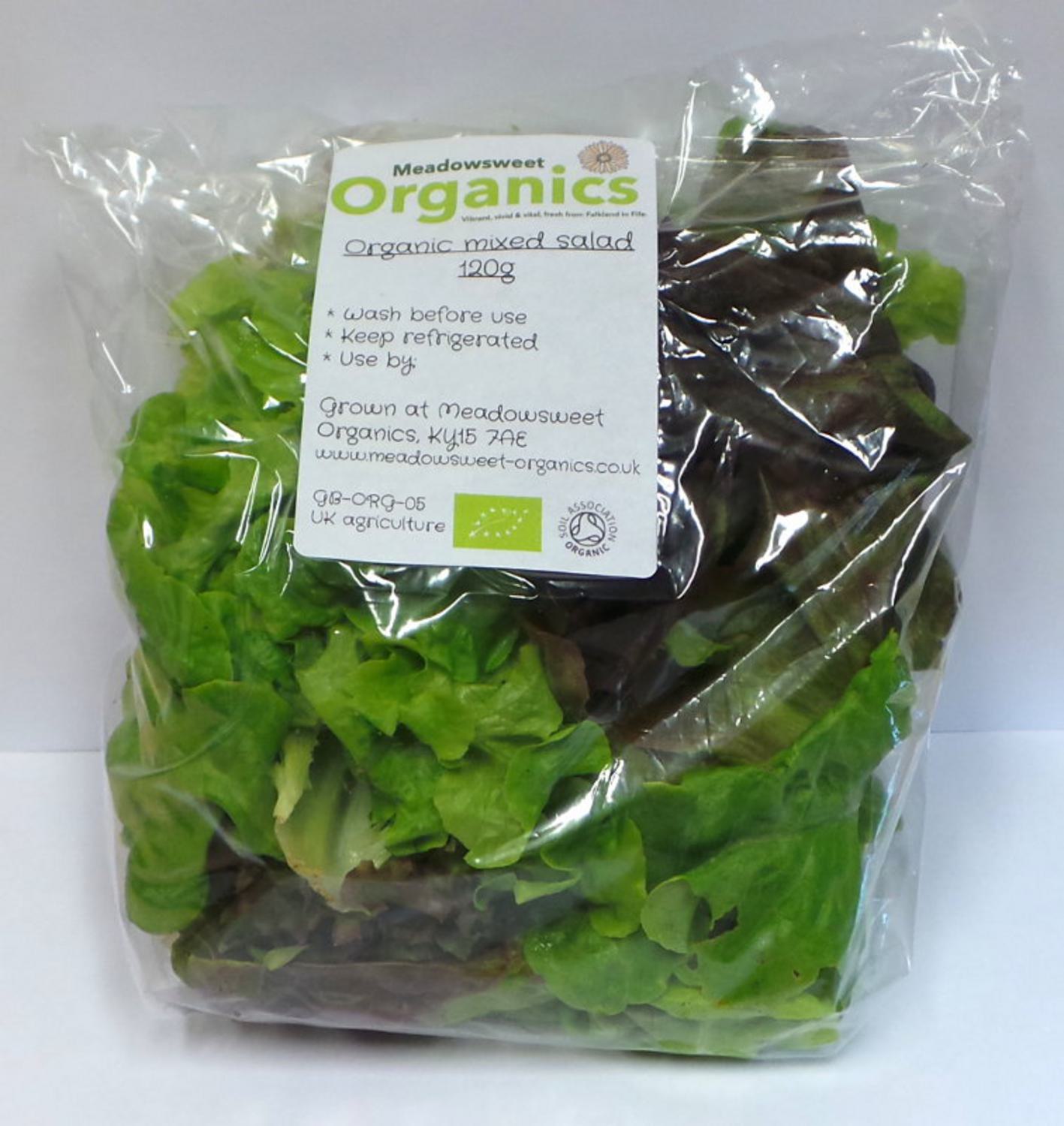 Organic Mixed Salad Leaves