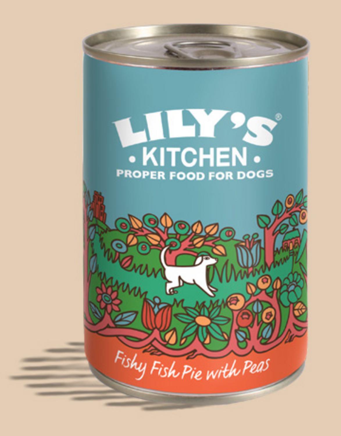 Fishy Fish Pie Fishy Fish Pie Dog Food in 400g from Lily's Kitchen