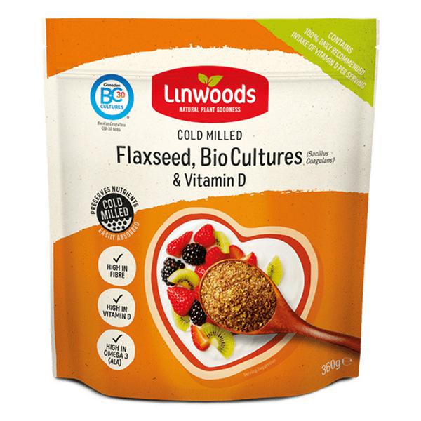 Flaxseed With Probiotic & Vitamin D 
