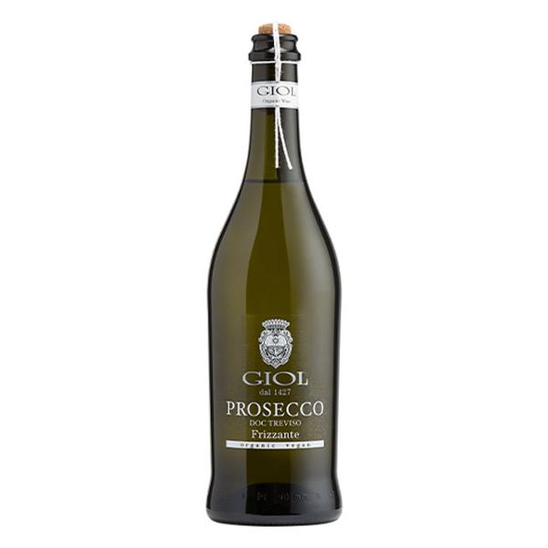 White Wine Prosecco Frizzante Italy Sparkling 11% Vegan, ORGANIC