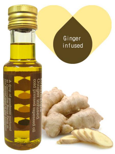 Ginger Infused Rapeseed Oil dairy free