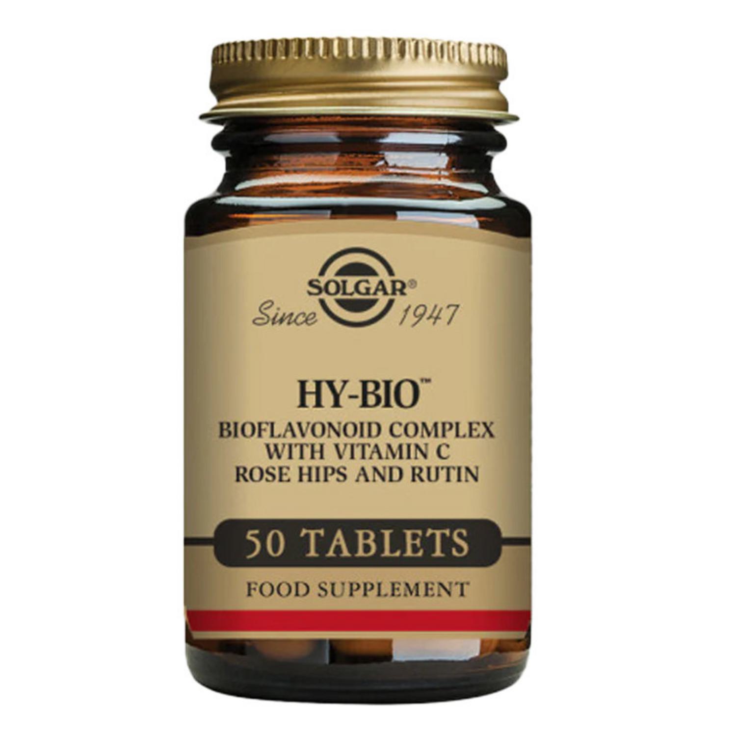 HyBio HyBio Rosehip and Rutin Vitamin C Complex in 50tabs from Solgar