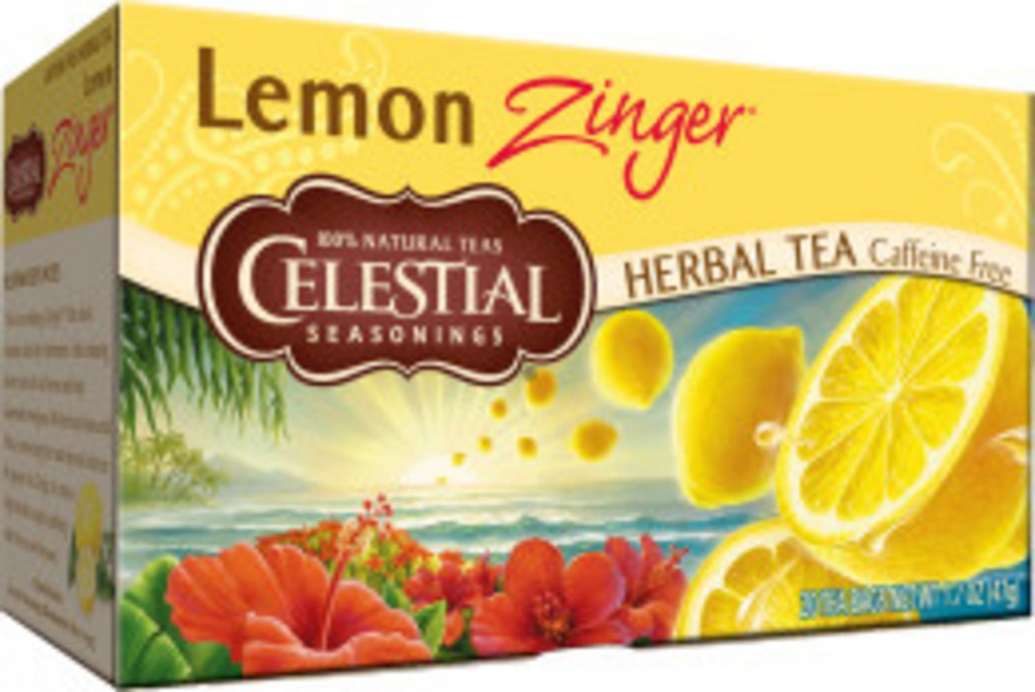 Lemon Zinger Tea in 20bags from Celestial Seasonings