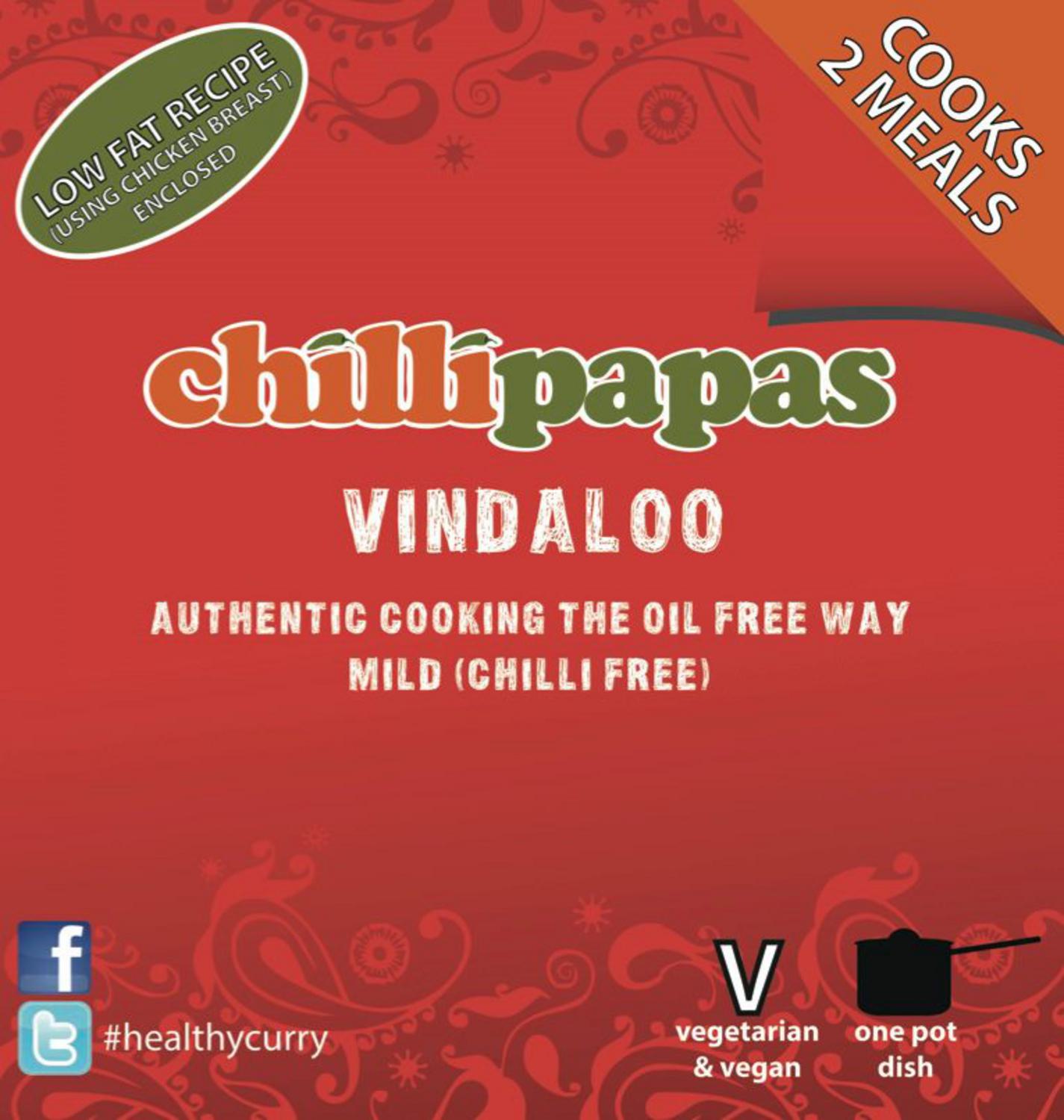 Chilli Papas Mild Vindaloo Curry Mix 26g