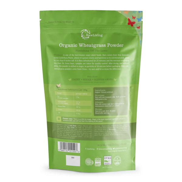  Organic New Zealand Wheatgrass Powder image 2