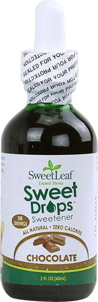 Chocolate Liquid Stevia Drops Sweetener Vegan