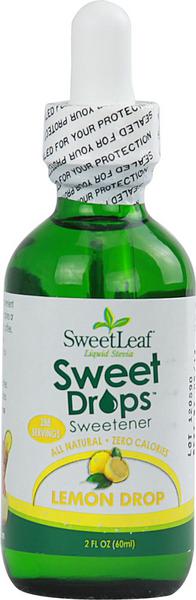 Lemon Liquid Stevia Drops Sweetener Vegan