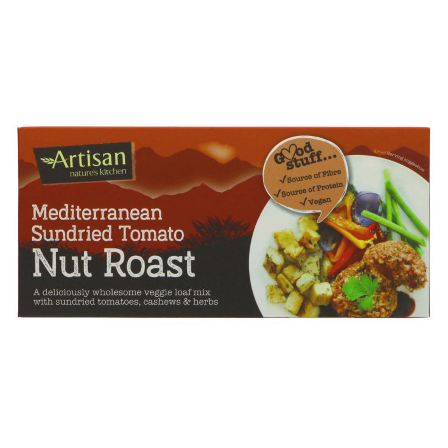 SunDried Tomato Mediterranean Mix Nut Roast in 200g from Artisan Grains
