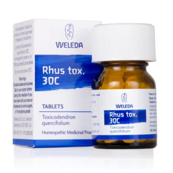 Rhus Tox Homeopathic Remedy 30c 