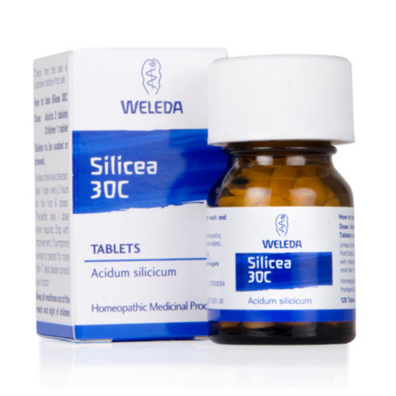 Silicea Homeopathic Remedy 30c in 125tabs from Weleda