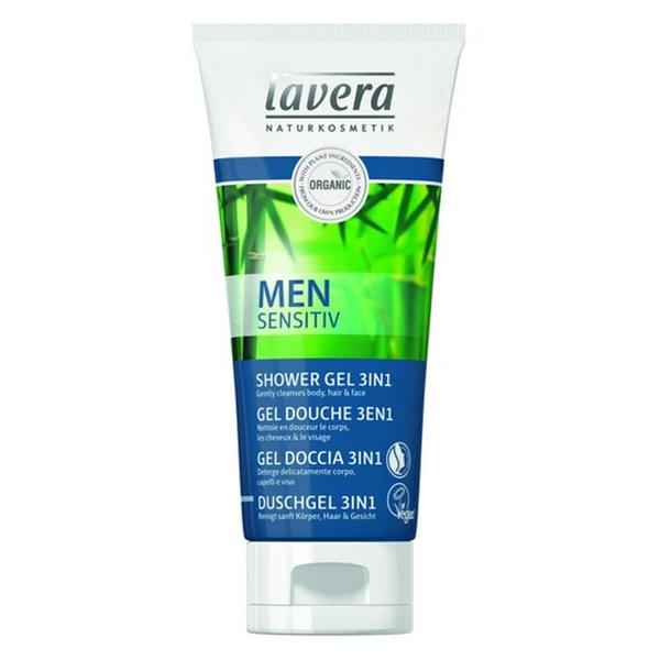 Men's 3 in 1 Sensitive Shower Shampoo Vegan, ORGANIC