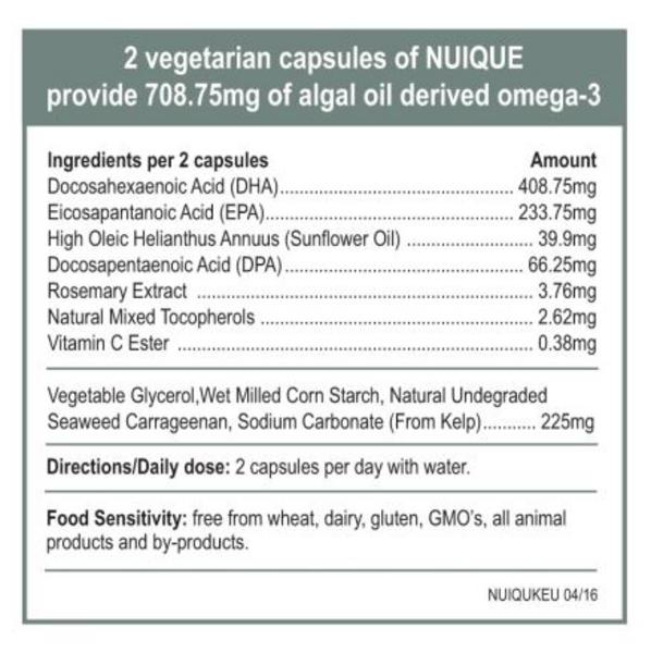 Omega 3 Supplement EPA & DHA Vegan image 2