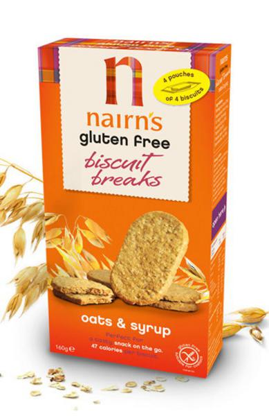 Oat & Syrup Biscuit Breaks Gluten Free, Vegan