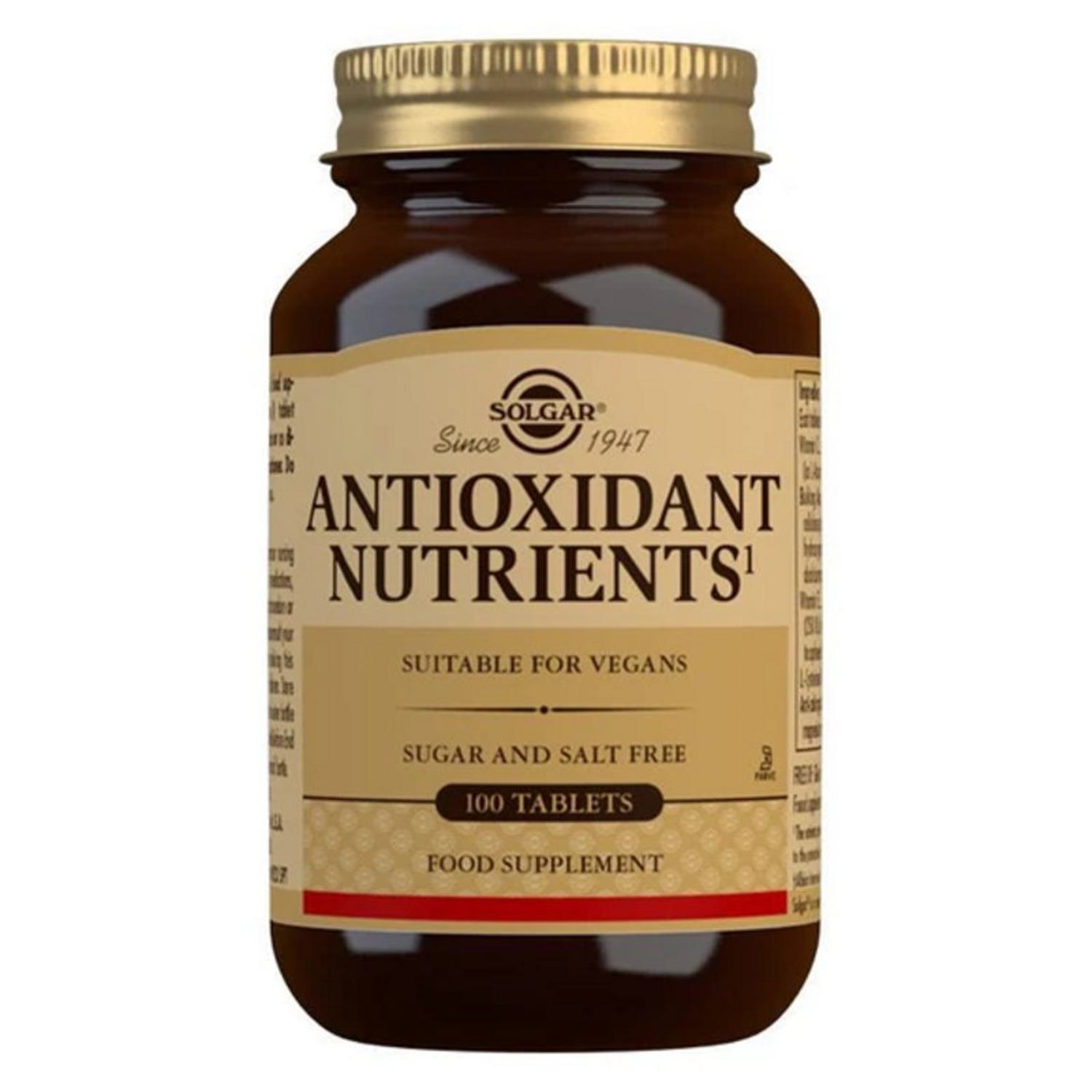 Antioxidant Nutrient Supplement in 100tabs from Solgar