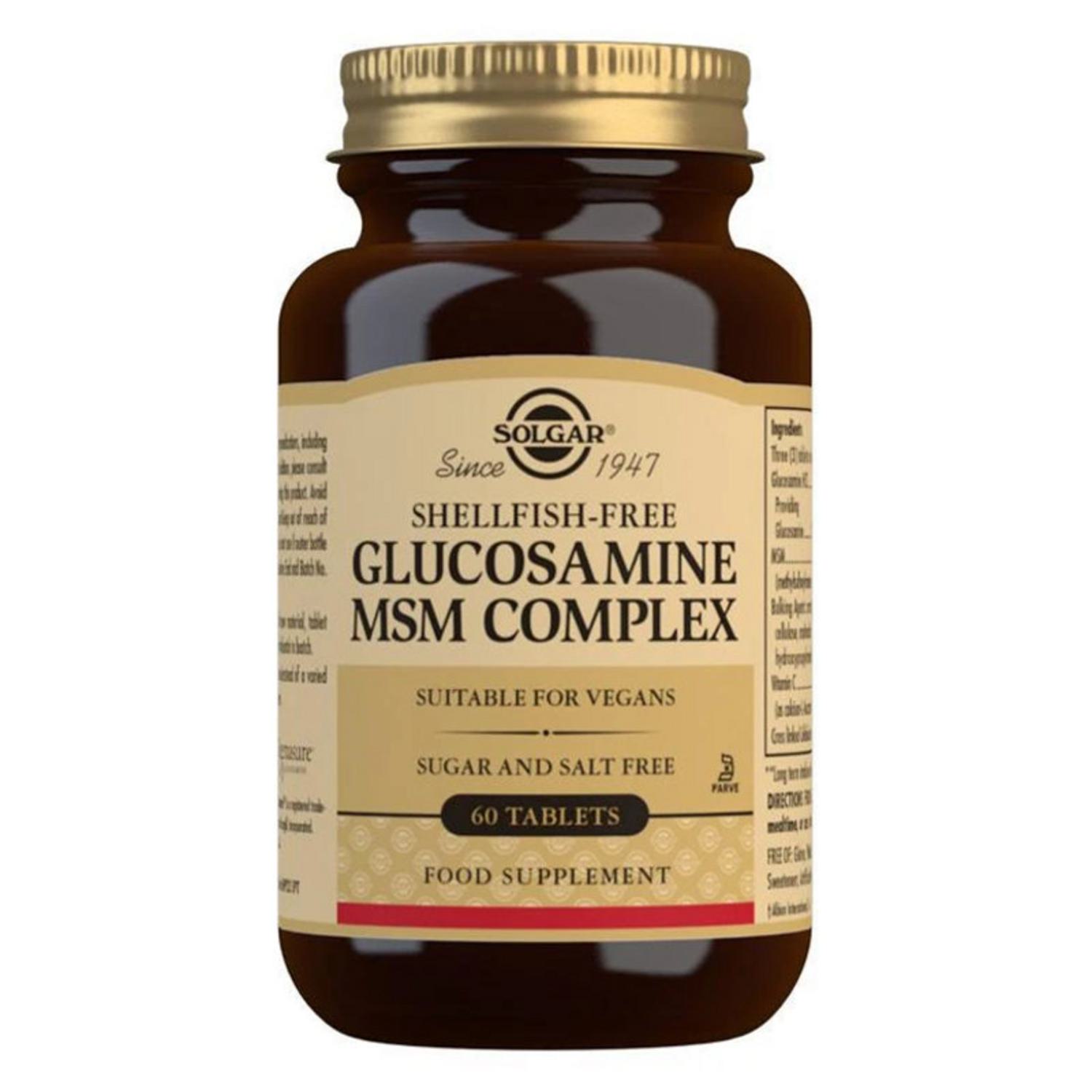 Glucosamine MSM Complex in 60tabs from Solgar