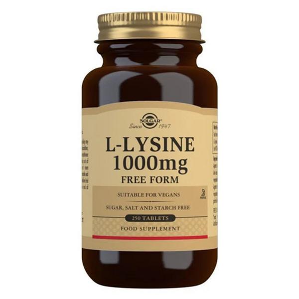 L-Lysine 1000mg Food Supplements Vegan