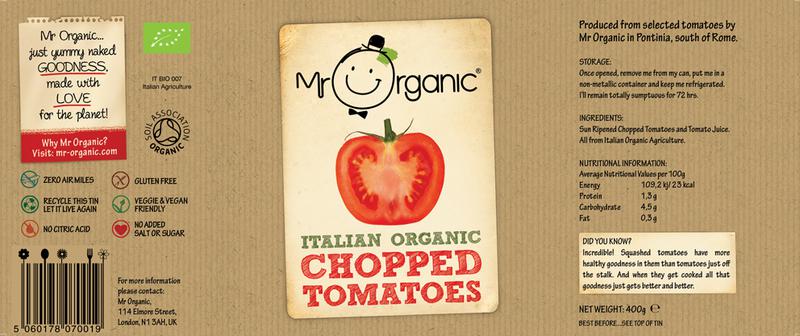 Chopped Tomatoes ORGANIC image 2