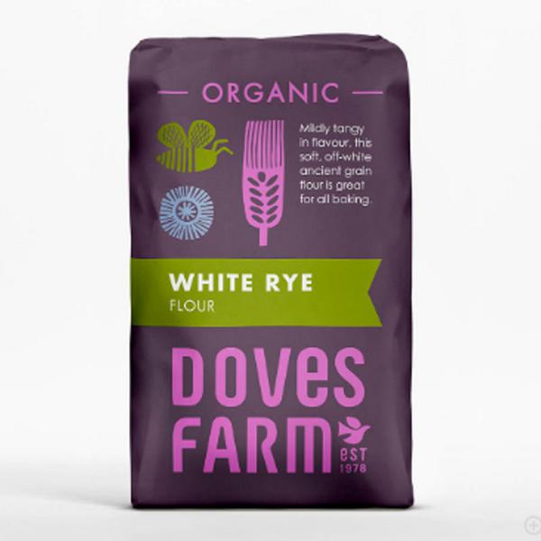 White Rye Flour wheat free, ORGANIC