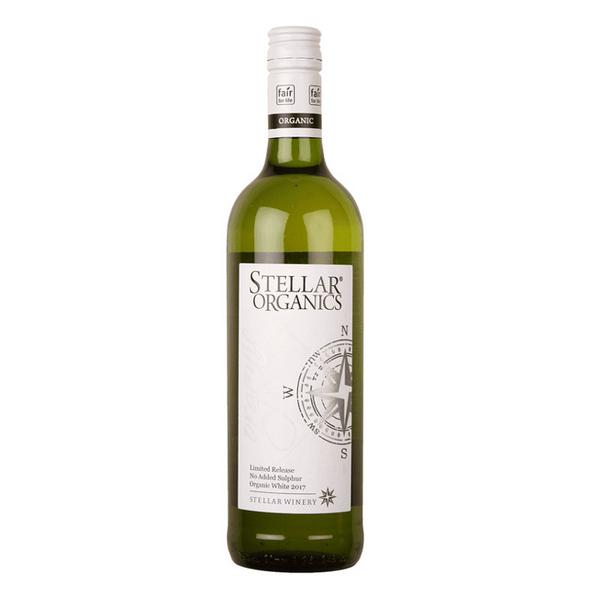 White Wine South Africa No Added Sulphur dairy free, Vegan, FairTrade, ORGANIC