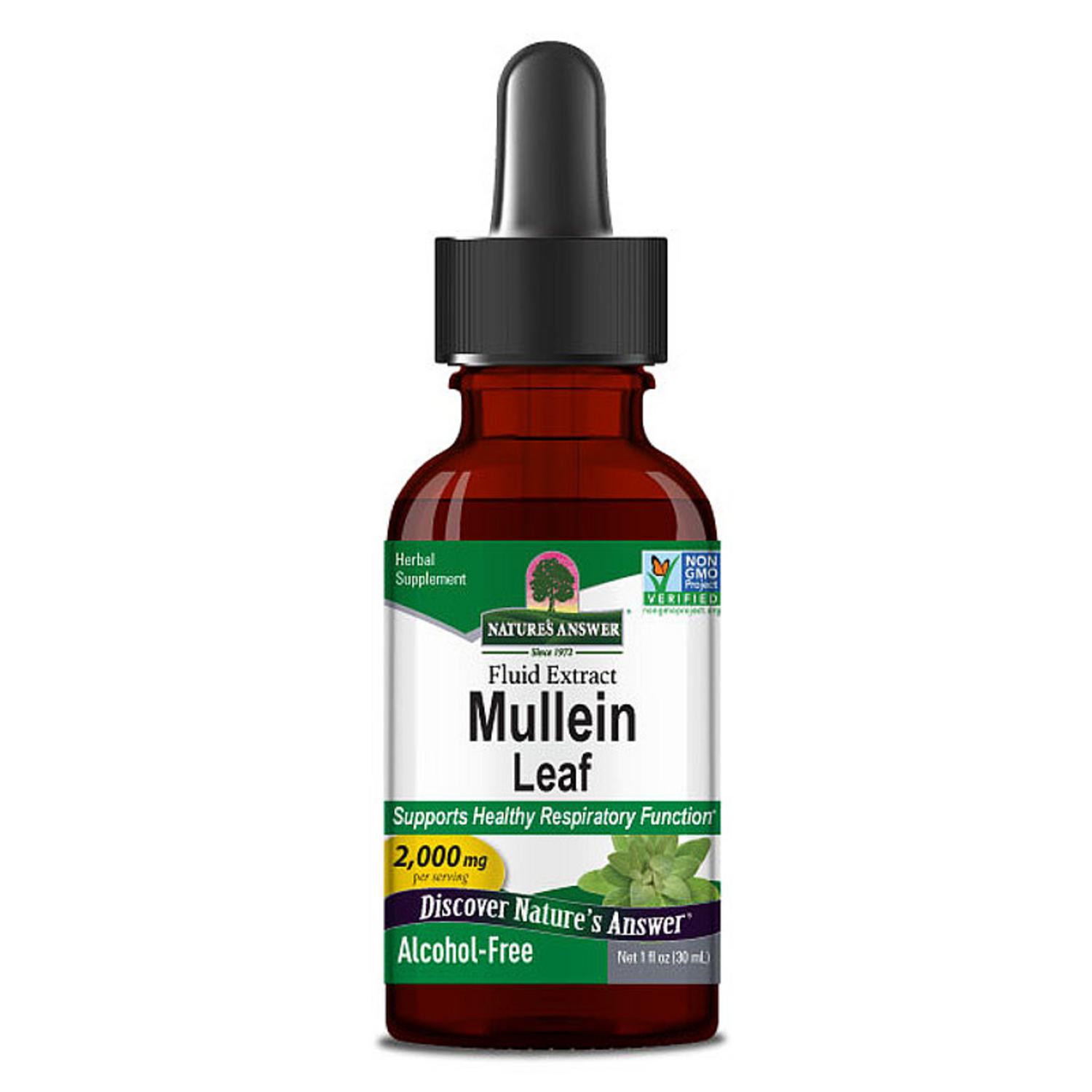 Mullein Leaf Extract in 30ml from Nature's Answer