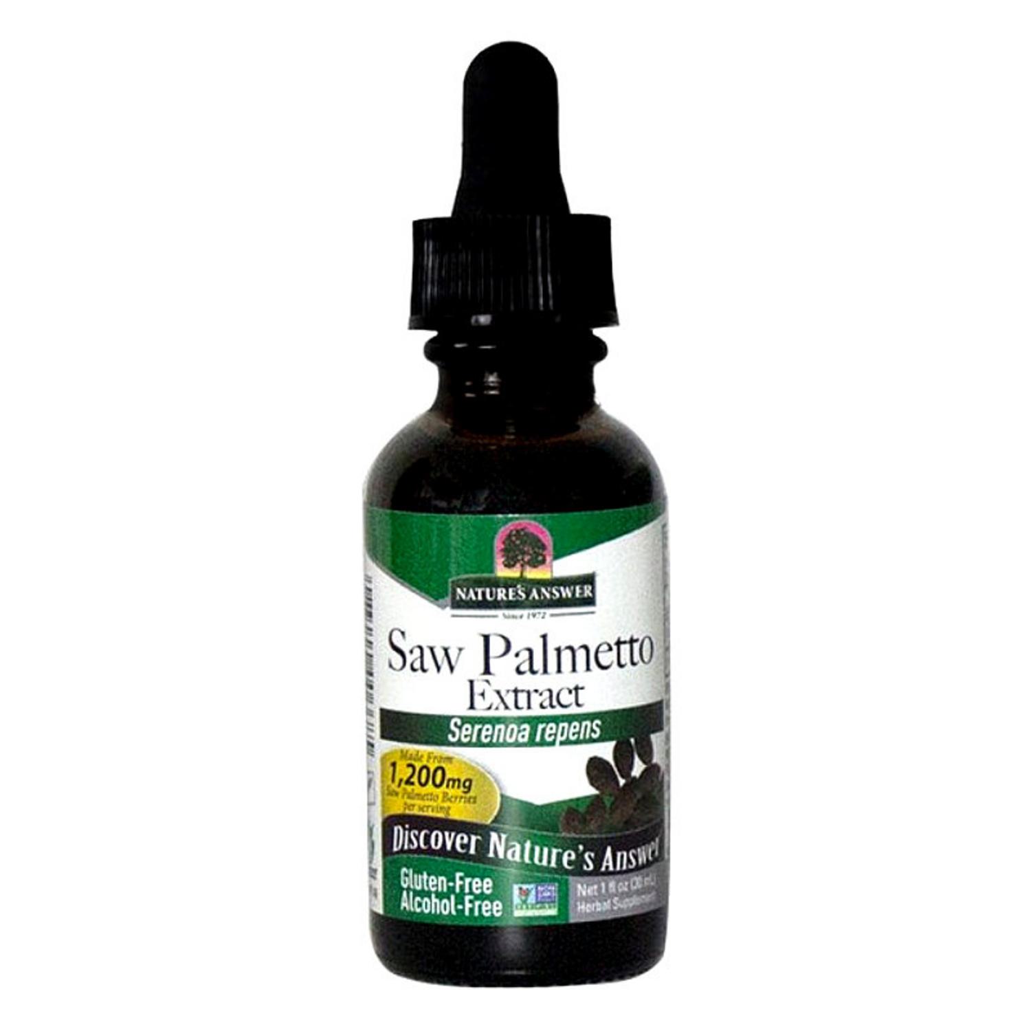 Saw Palmetto Berry Extract in 30ml from Nature's Answer