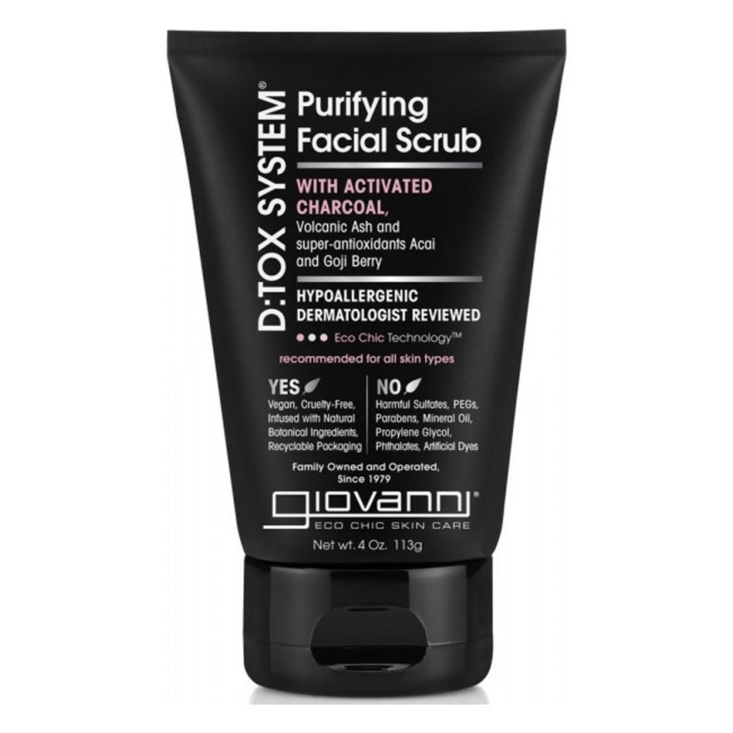 Dtox System Dtox System Purifying Facial Scrub In 113g From Giovanni Cosmetics 