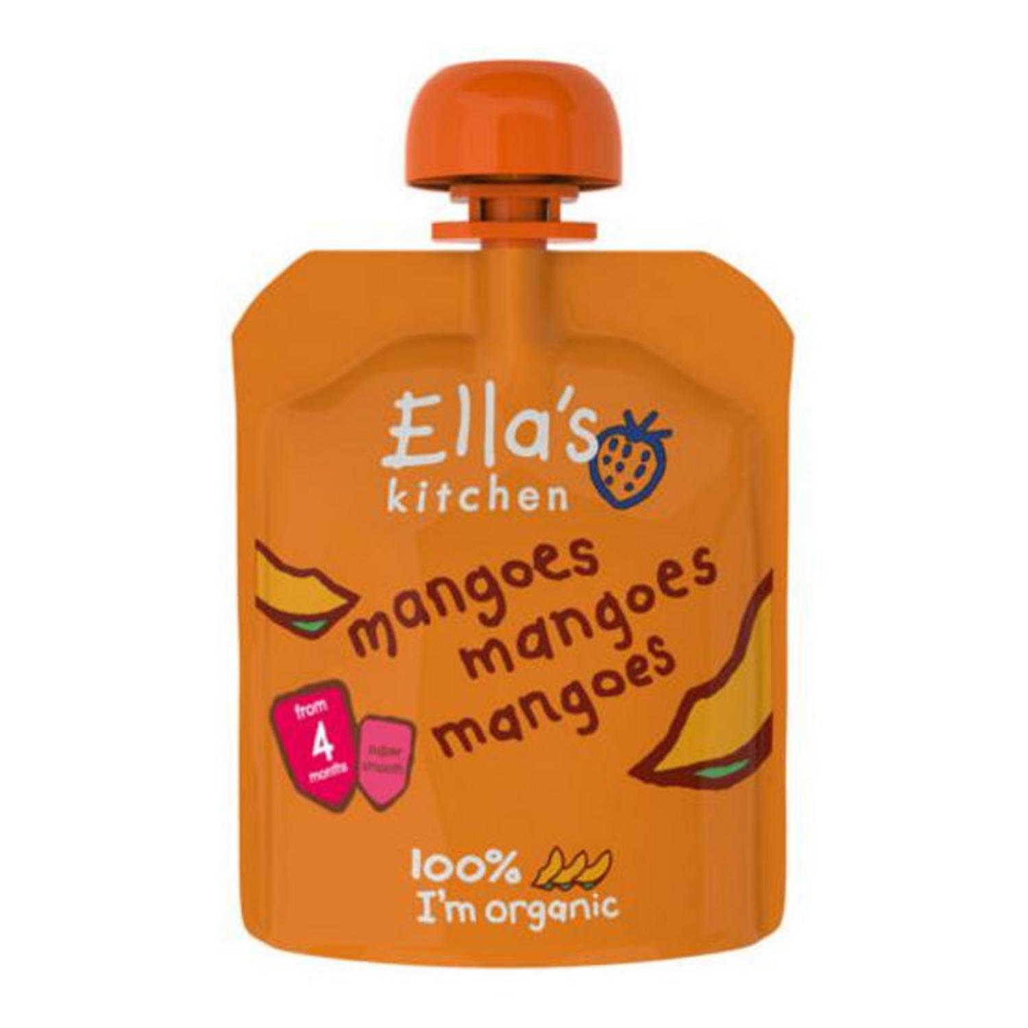 Organic Mangoes Baby Food in 70g from Ella's Kitchen