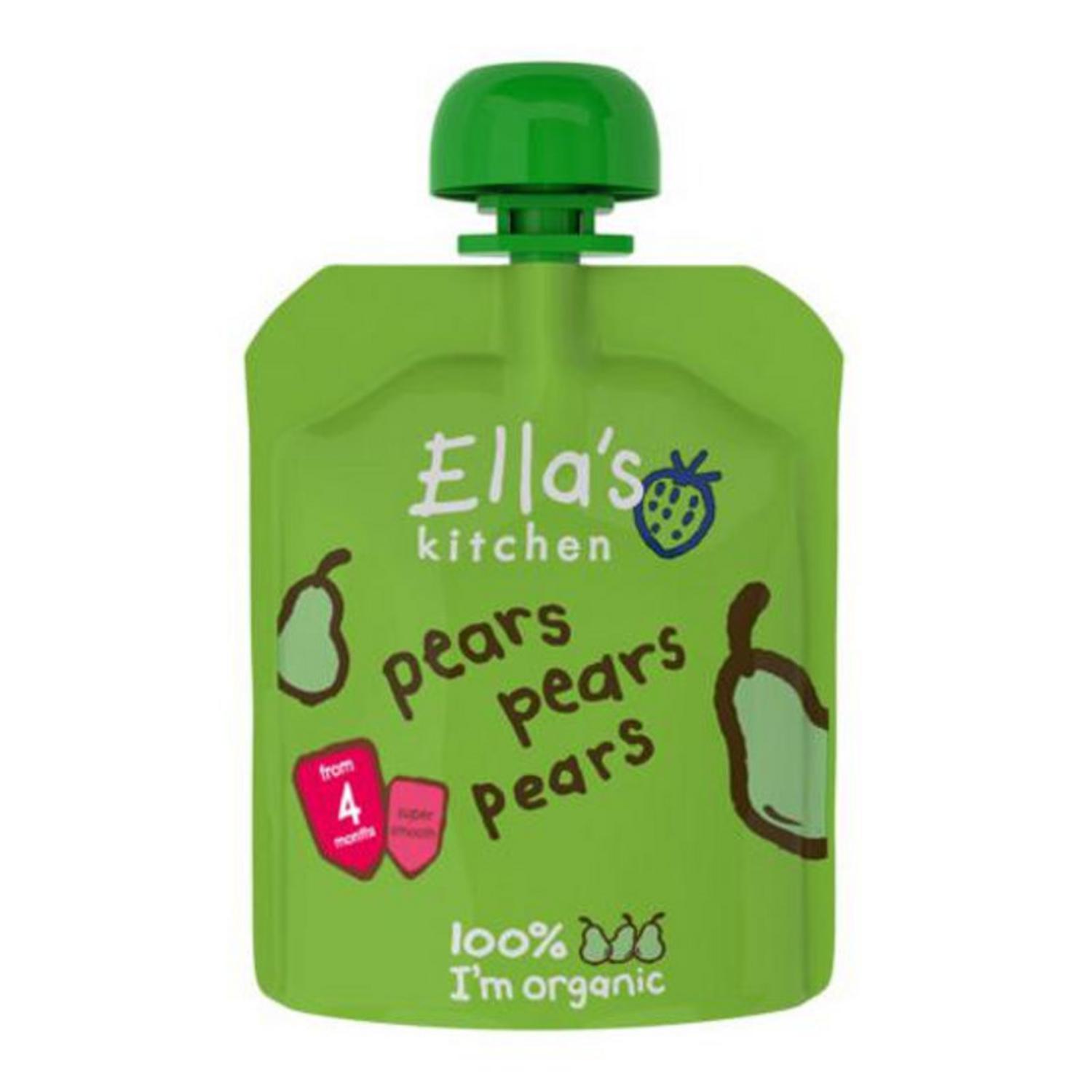 Organic Pears Baby Food in 70g from Ella's Kitchen