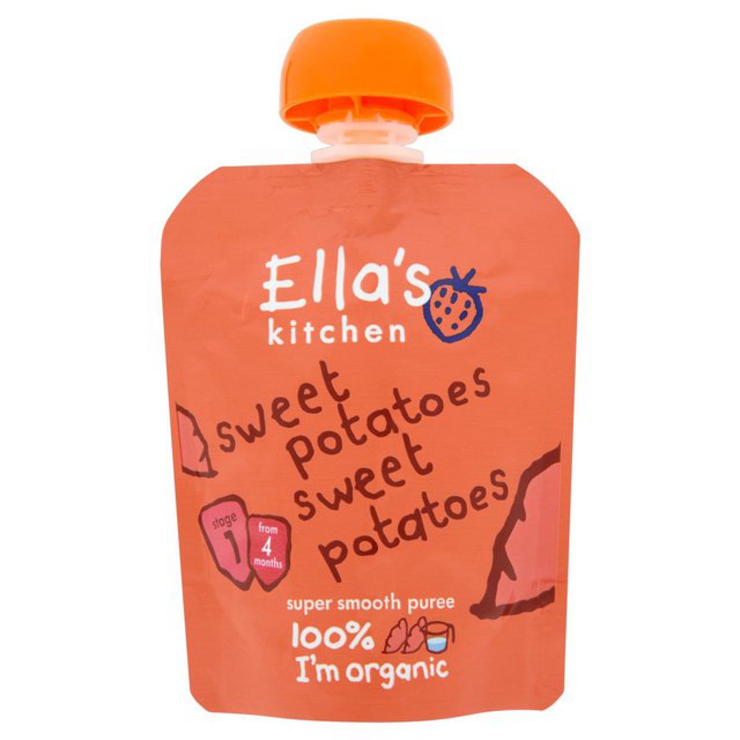 First Taste Sweet Potato Baby Food First Taste in 70g from Ella's Kitchen