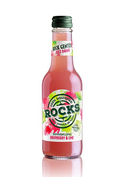 Raspberry & Lime Sparkling Drink ORGANIC